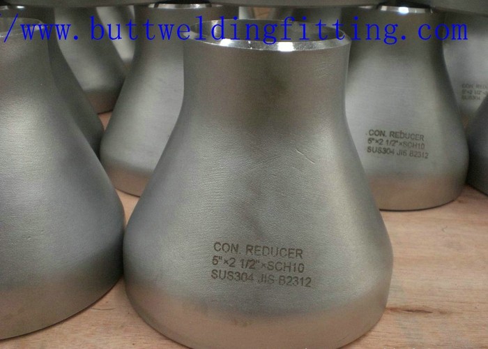 Concentric Reducer Butt Weld Fittings UNSS32760 Standard 3A ISO SMS IDF DI