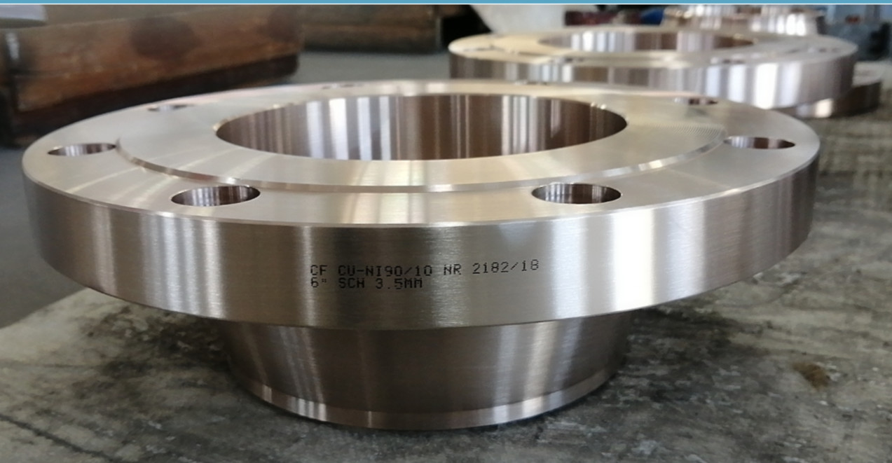 Customized Copper Nickel Flange Carbon Steel C70600 Slip On Flange With Drawing 150lbs
