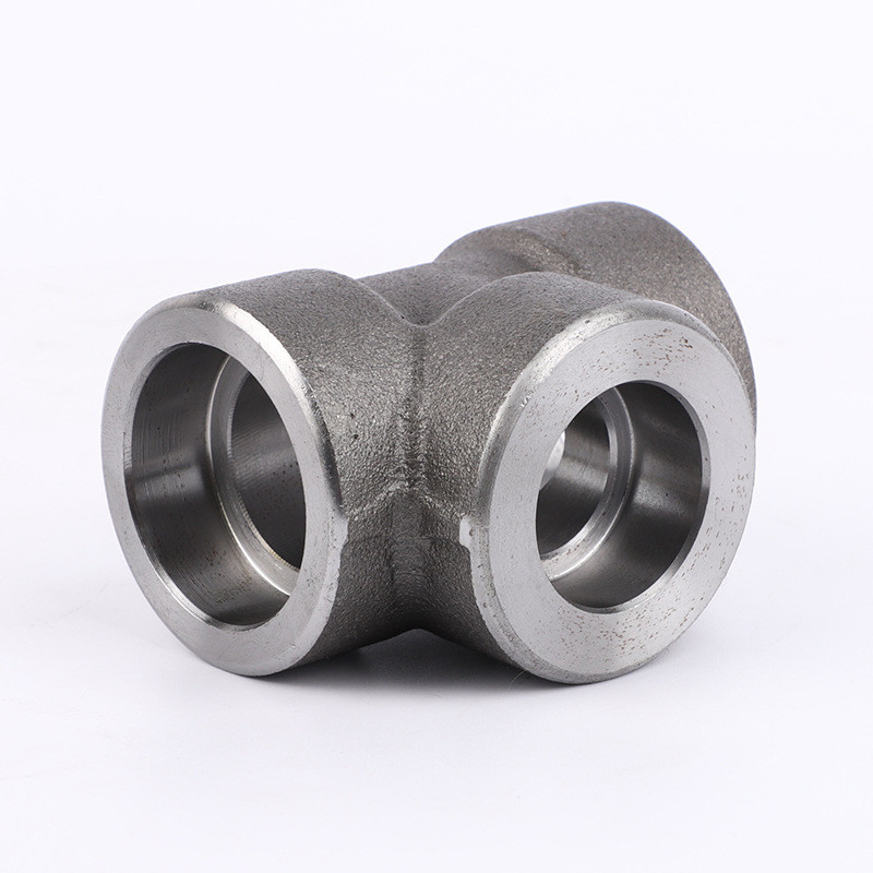 Fitting 316L Stainless Steel Straight Tee  Cross Safety Sanitary Butt Weld Fittings Straight Reducing Tee Fitting 1/4