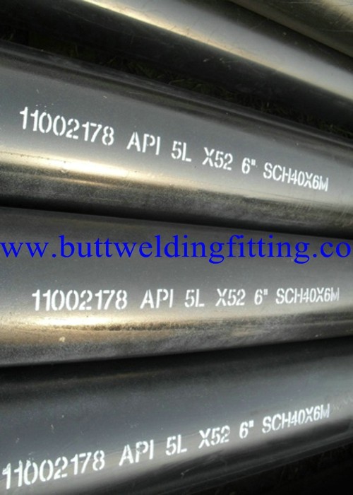 Q235 Q345 A53B A106B 6 Inch Steel Pipe ,  Thin Wall Steel Tubing 1.8mm - 5mm