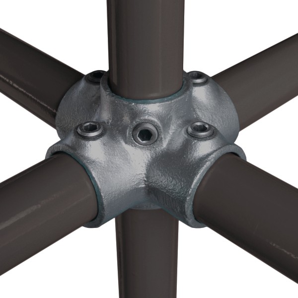 Erkek Nipel Alın Kaynak Bağlantısı, Dökme Demir Hızlı Anahtar Kelepçe Parçaları ile 2 İnç Paslanmaz Çelik Boru 5