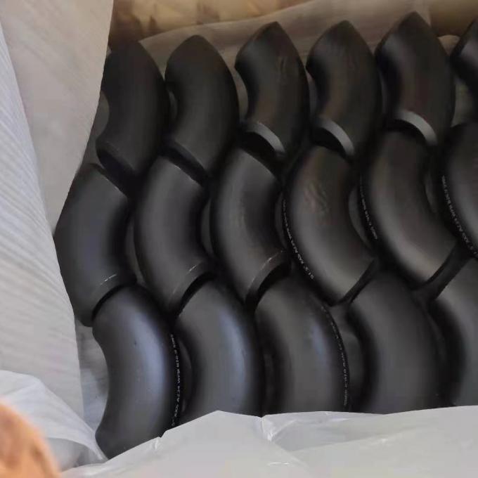 Alın Kaynaklı Uzun Yarıçaplı 45 Derece Dirsek Karbon Çelik Boru Ek Parçaları 1