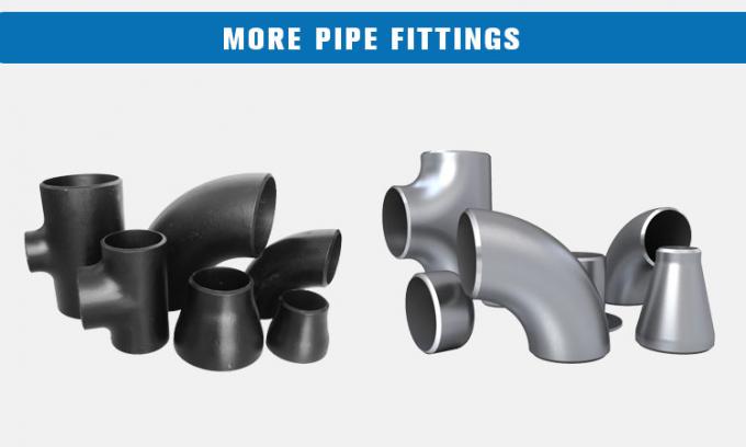 ASME B16.9 Boru Bağlantısı Dikişsiz Düz Tee SCH40 DN50 ASTM A234 WPB Alın Kaynaklı 3