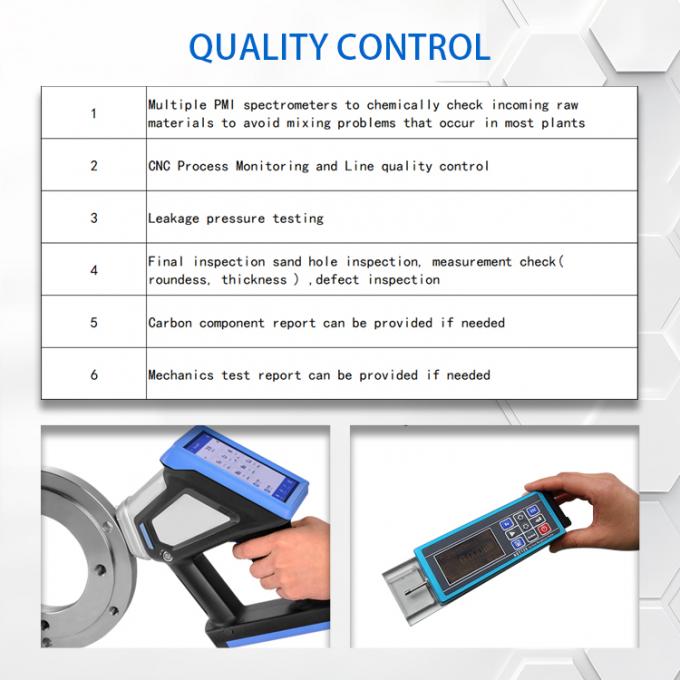 Paslanmaz &Ccedil;elik &Ouml;zel Y&uuml;ksek Sıcaklıklı Butt kaynak boru armat&uuml;rleri boru birleştirme i&ccedil;in Stub Sonu 9