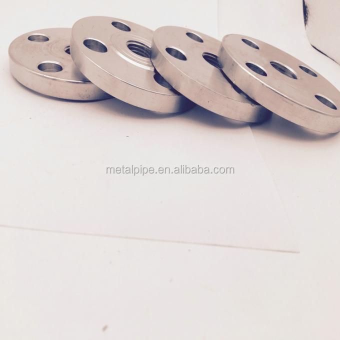1-1/2 "TH RF 150LB Paslanmaz Çelik Flanş Üzerindeki Kayma 316L Yükseltilmiş Yüz TH Flanş ANSI B16.5 Filtred Flanş 0
