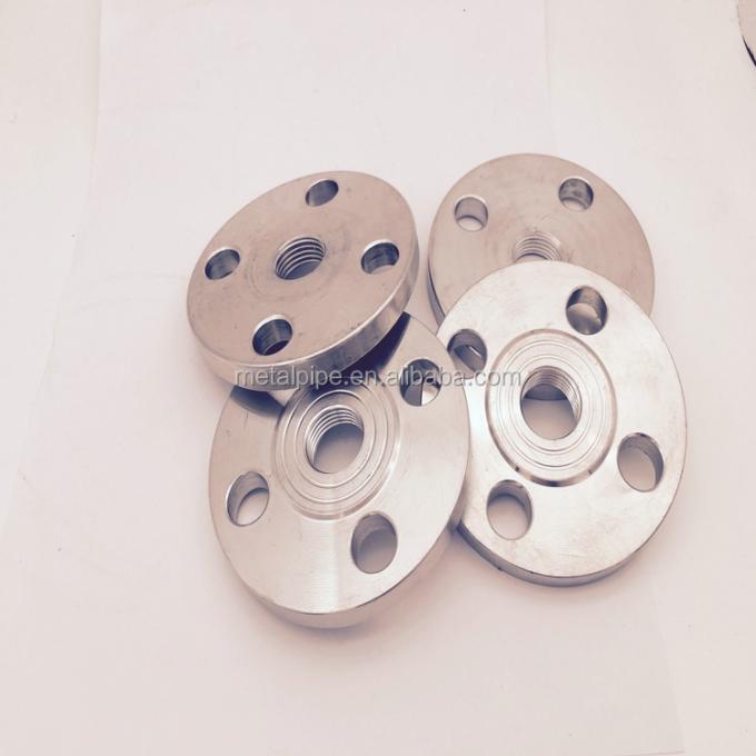 1-1/2 "TH RF 150LB Paslanmaz Çelik Flanş Üzerindeki Kayma 316L Yükseltilmiş Yüz TH Flanş ANSI B16.5 Filtred Flanş 1
