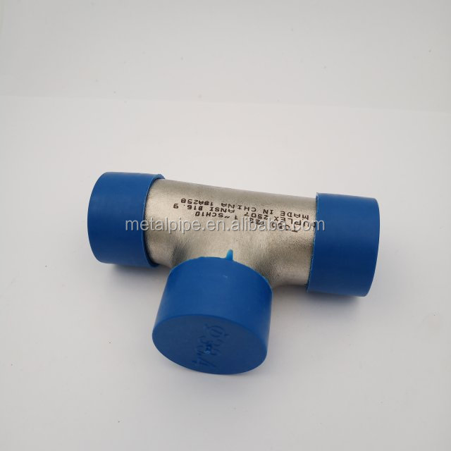 ASME B16.11 Yüksek basınçlı kimyasal için ipli paslanmaz çelik tiş 1