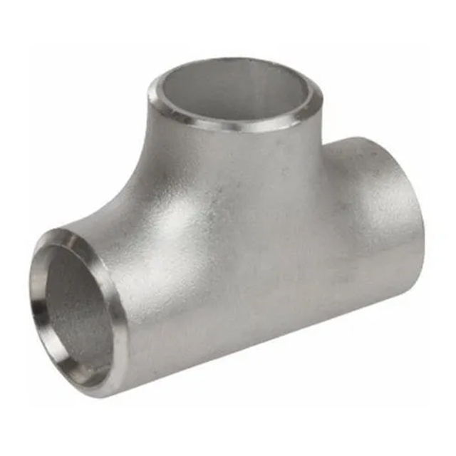 UNS S31254 Stokta Özel Boyut Fabrika Tedarikçisi eşit Tee Boru Fittings 1