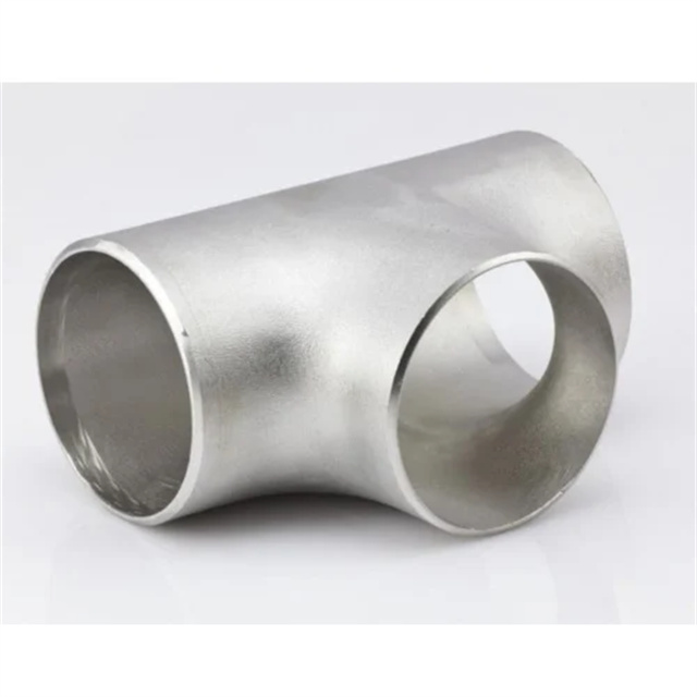 UNS S31254 Stokta Özel Boyut Fabrika Tedarikçisi eşit Tee Boru Fittings 3
