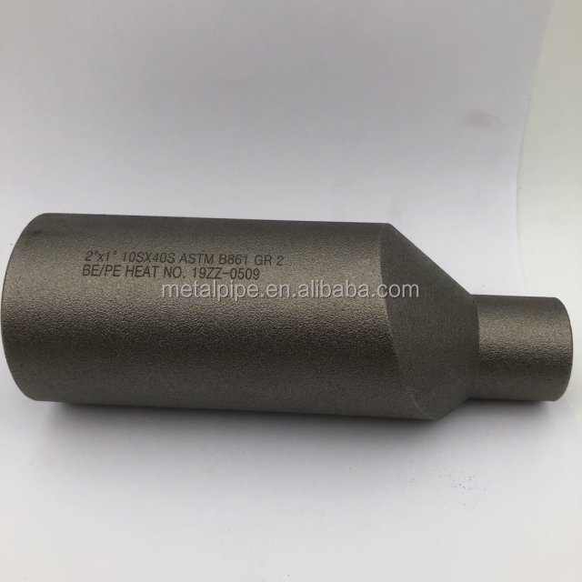 METAL ASTM A312 TP316L Konsantrik Swage Nipple BLE*PSE Paslanmaz çelik boru armatürleri Swage Nipple 3