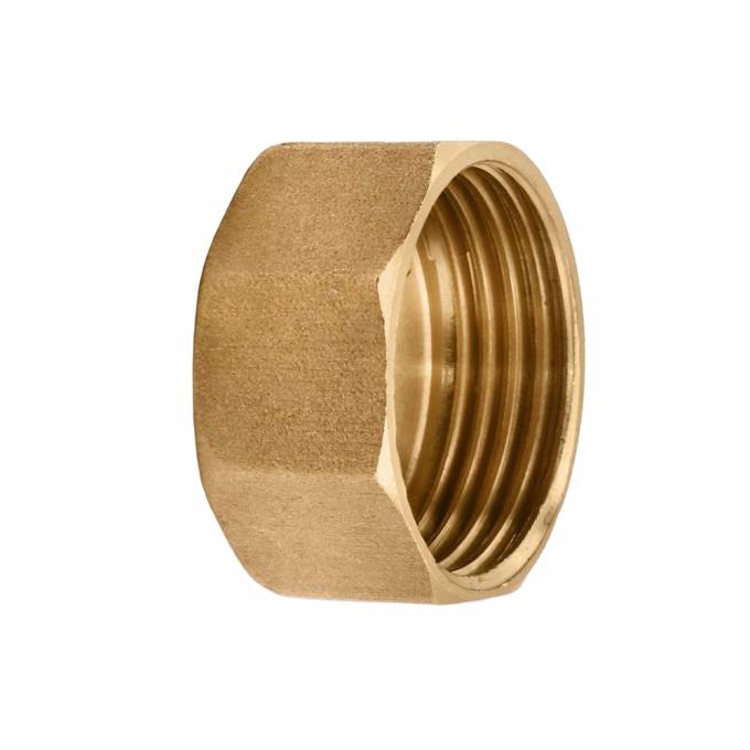 Yüksek kaliteli paslanmaz çelik dökme boru armatürleri, iplikli yuvarlak kapağı 1