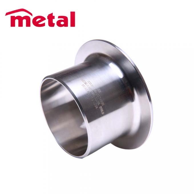Nikel alaşımlı boru montajı Butt-Welding Stub End ASTM B466 UNS C70600 4 "ANSI B16.5 0