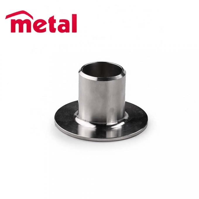 Nikel alaşımlı boru montajı Butt-Welding Stub End ASTM B466 UNS C70600 4 "ANSI B16.5 1