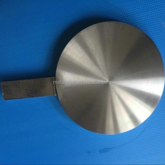 METAL Spade Blind Flange Paslanmaz çelik ASTM A350 LF2 18" Class150 Boru Fittings Flange 1