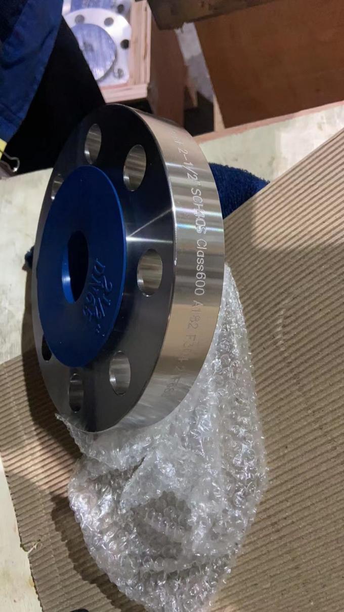 Metal boru armatürleri kalıp flens WN RF 300 LBS ASME B16.5 SA-182 F 316/316L SCH 40S DN 24 Paslanmaz çelik armatürleri 1