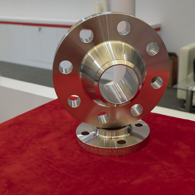 GOST 33259 Tip 11-B DN250 Sınıf 600 ASTM B564 UNS N06625 Inconel 625 Saldırma Boynuz Flanges ASME B16.5 1