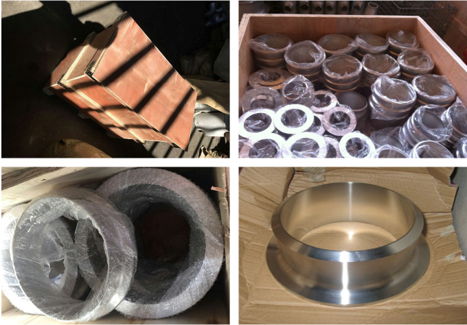 Metal Son Flange ve Uzun Kaynak Boynuz Pe100 SDR11 HDPE Flange Adaptörü Puddle Flange Ücretsiz Örnek 12