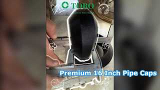 ASTM A403 WP304 Paslanmaz Çelik Boru Başlığı 16 İnç Sch120