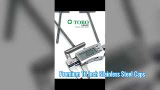 ASTM A403 WP304 Paslanmaz Çelik Boru Başlığı 16 İnç