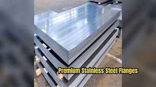 Premium Paslanmaz Çelik Flanşlar 304 316L Dövme Plaka