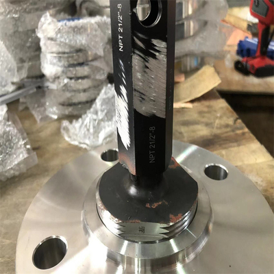 8" ASTM A182 Cl1 CLASS 600 MFM ASME B16.5 Alloy Steel WN Flange For Oil Gas Pipeline
