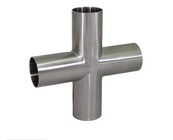 Cross Socket Weld Stainless Steel 316 / 316L Fittings For Oil Water