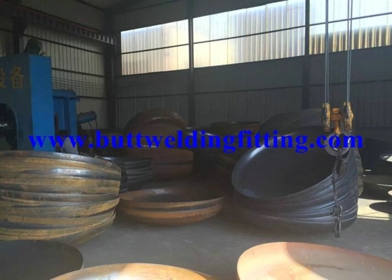 ASTM A234 WPB Butt Weld Fittings Reducing Shape / Carbon Steel Big Size Pipe Cap
