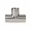 Stainless Steel SS316/SS304 Butt Weld Tee Sanitary Pipe Fittings