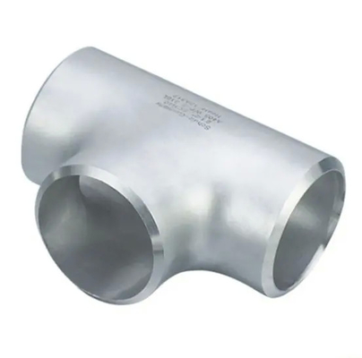 ASME B 16.9 304/316 1/2"-40" Three Way Pipe Fitting Stainless Steel Food Grade Clamp Tri Clamp Tee