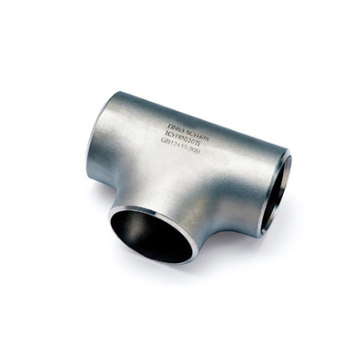METAL Hastelloy C276 ASME B16.9 SCH40 Nickel Alloy Pipe Fittings Customize Tee