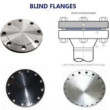 ANSI B16.5 B16.47 1" 2"  304 316 RF FF Stainless Steel Blind Flange Forged Pipe Fittings