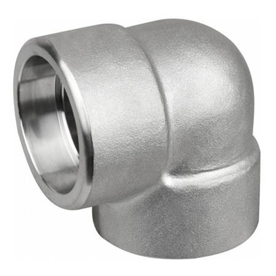 Super Duplex Stainless Steel 90 Degree Socket SW Elbow 1 Inch 3000# UNS32750