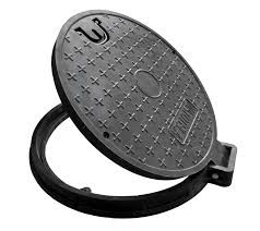 ASME B16.5 Black Oxide Forged Steel Flanges Manhole Cover Sch60