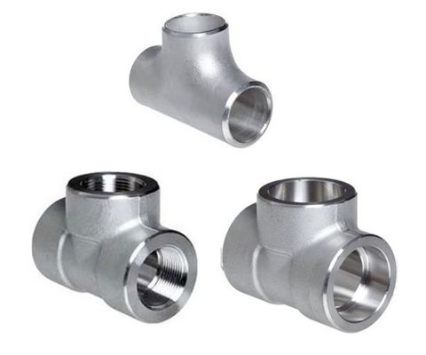 Petrochemical Grade NDT Inspected Stainless Steel Reducing Tee A403 WP316L PED