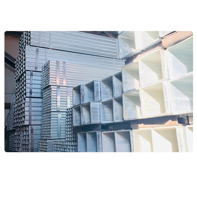 150X150 16 Gauge Square Galvalume Pipe Rectangular Steel Tube For Building Construction