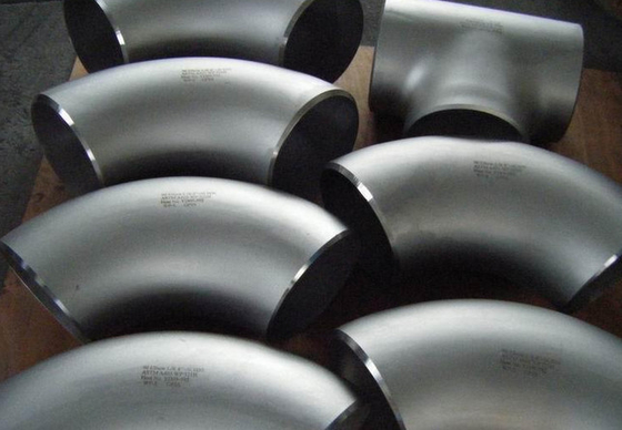 ASME B16.9 Pipe Fittings 90 Degree A815 F53 S32750 1.5D 3D 5D long radius Super Duplex Stainless Steel Elbow