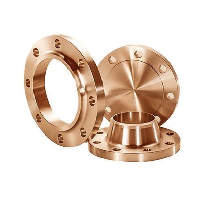 ASME B16.5 C71500 Flange CUNI 90 / 10 C70600 SCH80 CL150 RF Neck Steel Pipe Flange