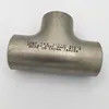 ASTM A312 UNS S31254 1-1/2'' SCH40 Pipe Fittings Tee Super Duplex Stainless Steel Equal / Reducing Tee