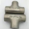 ASTM A312 UNS S31254 1-1/2'' SCH40 Pipe Fittings Tee Super Duplex Stainless Steel Equal / Reducing Tee