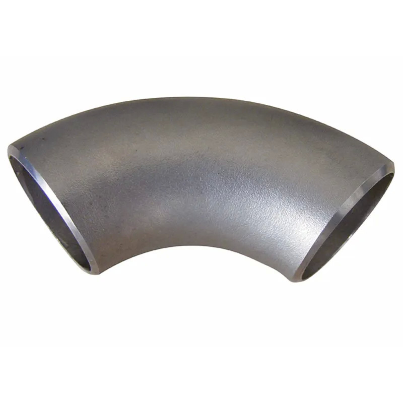 Long Radius Butt Welded Carbon Steel Pipe Fittings Bend LR Seamless Elbows ASME B16.9 A234 SCH 40 STD 90 Degree MS 1.5D