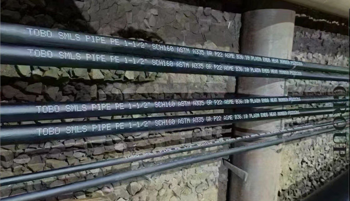 Ultrasonic Test Carbon Steel Pipelines with BE End Durable and Long-Lasting