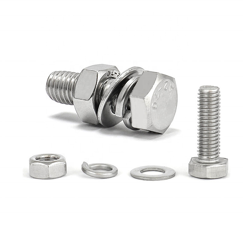 Stainless Steel M27 Hex Head Bolt Fastener DIN931 Bolzen All Style Of Screw