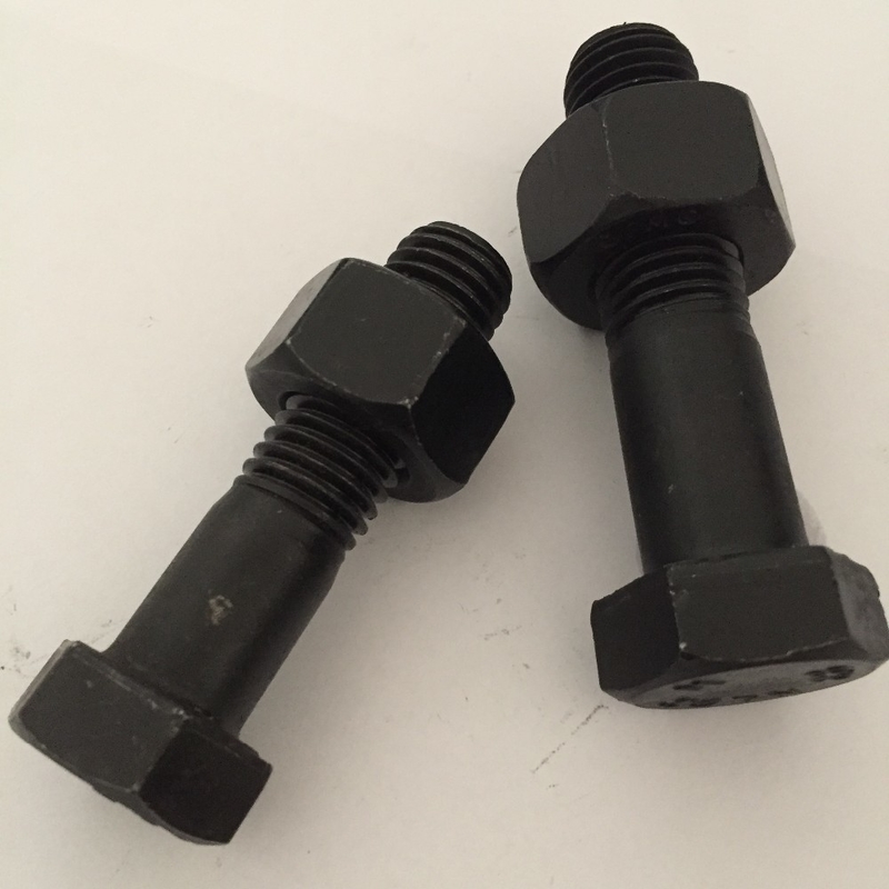 DIN933 931 Grade 8.8 Stainless Steel Hexagon Head Bolts M20 M24 M30 Black Oxide Hex Head Bolts