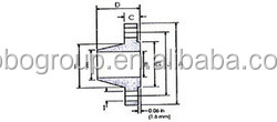ASTM A182 304 316L 904 2205 2 Inch Pipe Flange Pn16 RF Stainless Steel Forging Plate