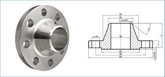 304/316 Stainless Steel Flanges Weld-neck Flange ANSI B16.5 Forged Pipe Fittings Flange