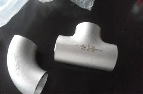 Wholesale Ss304 316 Welding Tee Tube Fittings Equal Diameter Stainless Steel Forged Tee Pipe Fittings