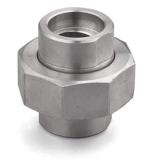 High Pressure 304 316 316L Stainless Steel Pipe Fittings Butt Welded Union Socket Weld Union