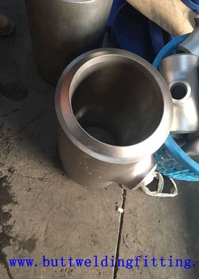 Tensile Strength Threaded Stainless Steel Tee Good Weldability 1000°F Temperature Rating