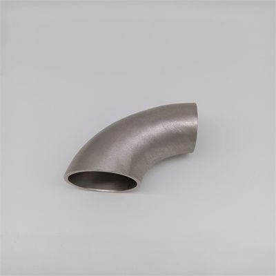90 Degree Stainless Steel Sliver Elbow Butt-Welding 180D Long Radius Bend