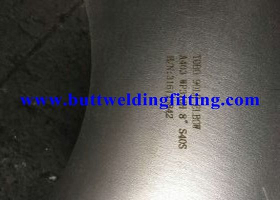 ASTM A304 WP316H Stainless Steel Buttwelding Pipe Fittings High Ranking